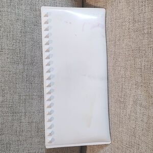 Carmen sol JULIAN Pochette Clutch white *color transfer* Used